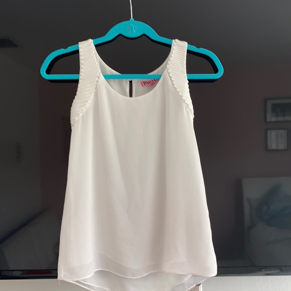 White blouse girls size L
